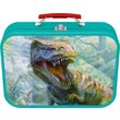 Puzzle Schmidt - Dinosaurier, 2x60 + 2x100 Teile, Metallbox