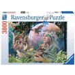 Puzzle Ravensburger - Wölfe im Mondlicht, 3000 Teile