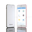 Comma Slimbox Memoria Esterna Wireless 32 GB e Accumulatore 5000 mAh Bianco