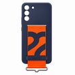 Original Samsung Galaxy S22 Plus Silikonhülle mit Band Navy