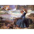 Puzzle 1000 piese Enjoy - John William Waterhouse: Miranda in the Tempest