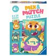 Puzzle 3x24 piese Ravensburger - Mix&Match Dinozauri