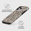 iPhone 14 Pro Burga Dual Layer Almond Latte-hoesje