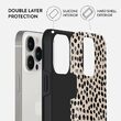 iPhone 14 Pro Burga Dual Layer Almond Latte-hoesje