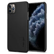 Custodia Spigen Thin Fit nera per iPhone 11 Pro Max