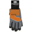 Manusi piele sintetica, insertie pvc, marime XL, NEO