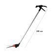 Forbici per erba, prato, rotanti, 90 gradi, con manico, 100 cm, Strend Pro