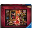 Puzzle Ravensburger - Disney Villainous, Königin der Herzen, 1000 Teile