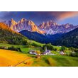 Puzzle 1000 piese Enjoy - Church in Dolomites Mountains, Italy