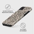 Funda para iPhone 14 Burga de doble capa Almond Latte