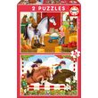 Puzzle Educa - Pferde, 2x48 Teile