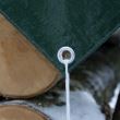Waterproof tarpaulin with rings, 3.9x4.9 m, PE, 65 g/m2, 20 m2