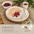 Set di 5 stoviglie per bambini, realizzate con materiali naturali, senza BPA, senza melamina, lavabili in lavastoviglie, Reer Growing 22020