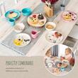 Set di 5 stoviglie per bambini, realizzate con materiali naturali, senza BPA, senza melamina, lavabili in lavastoviglie, Reer Growing 22020