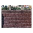 Rete ombreggiante, HDPE, 230 g/m2, grado di ombreggiatura 95%, marrone, 10x2 m