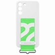 Original Samsung Galaxy S22 Plus Silicone Cover with Strap White