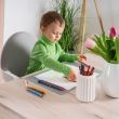 Portapiatti antiscivolo per neonati in silicone resistente al calore 41,5 x 30 cm Reer Eat'n Tidy 25021