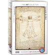 Puzzle Eurographics - Leonardo Da Vinci: Vitruvian Man, 1000 Teile