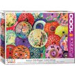 Puzzle Eurographics - Parapluies asiatiques en papier huilé, 1000 pièces