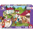 Puzzle 100 Teile - Pferdeclub: Reitställe
