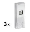 Termoigrometro con 3 sensori wireless TFA 30.3054.10