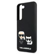 Funda Samsung Galaxy S22 Plus Karl Lagerfeld Silicona Karl & Choupette Negra