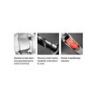 Tijeras eléctricas para chapa, 500 W, Grafito