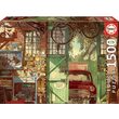 Puzzle Educa - Arly Jones: Old Garage, 1500 Teile, inklusive Kleber
