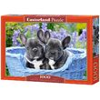 Puzzle Castorland - Französische Bulldoggenwelpen, 1000 Teile
