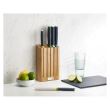 Set of 5 Elevated Kitchen Knives with Bamboo Holder - Joseph&amp;Joseph