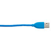 Cavo MicroUSB e Lightning MFI Boompods Duo Blu (1m, treccia tessile)