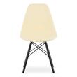 Sedia in stile scandinavo, Artool, Osaka, PP, legno, crema e nero, 46x54x81 cm