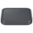 Original Samsung Pad Wireless Charger 15W mit Schnellladung Schwarz (Ladegerät und Kabel einstecken).
