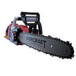 Motosega elettrica con 2 batterie da 4 Ah, ioni di litio da 20 V, 35 cm, caricabatterie, Worcraft