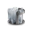 Sterilizzatore per biberon con vapore caldo in 10 minuti, arresto automatico, capacità 6 biberon, grigio, VapoMat S, Reer 36021