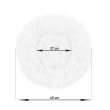 Culcus morbido, per cane/gatto, marrone, 40 cm
