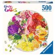 Puzzle 500 piese Ravensburger - Cerc Fructe Si Legume