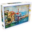 Puzzle Gold Puzzle - Une jolie île de la mer Méditerranée, 1000 pièces