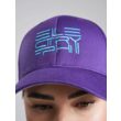 Sapcă unisex ELECTRYPHY, logo turquoise central, Mov S-M