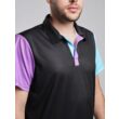 Tricou polo bărbați ELECTRYPHY Elevate Negru XL