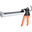 Pistola, pressa, cartuccia in silicone, impugnatura in gomma, acciaio, 300 ml, 22,5 cm, Esclusiva Richmann