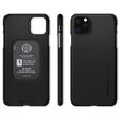Custodia Spigen Thin Fit nera per iPhone 11 Pro Max