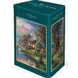 Puzzle 500 pezzi - Thomas Kinkade: Nature'S Paradise, scatola di metallo