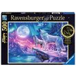 Ravensburger phosphoreszierendes Puzzle - Star Line - Wolf, 500 Teile