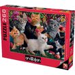 Anatolisches Puzzle - Marthy H. Segelbaum: Spielende Kätzchen, 260 Teile