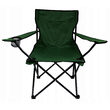 Sedia pieghevole da giardino, campeggio, pesca, rossa, max 120 kg, 50x50x80 cm