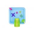Aufblasbarer Pool für Kinder, zum Spielen, mit Rutsche, 239 x 206 x 86 cm, Bestway Fantastic Aquarium