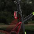 Kit luci bici Twin Fischer, angolo 360°, ricarica USB, Led 30 lux