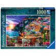 Puzzle Ravensburger - Dîner à Positano, Italie, 1000 pièces