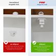 Economy package of 4 magnetic locks for drawers and cabinet doors REER 51020